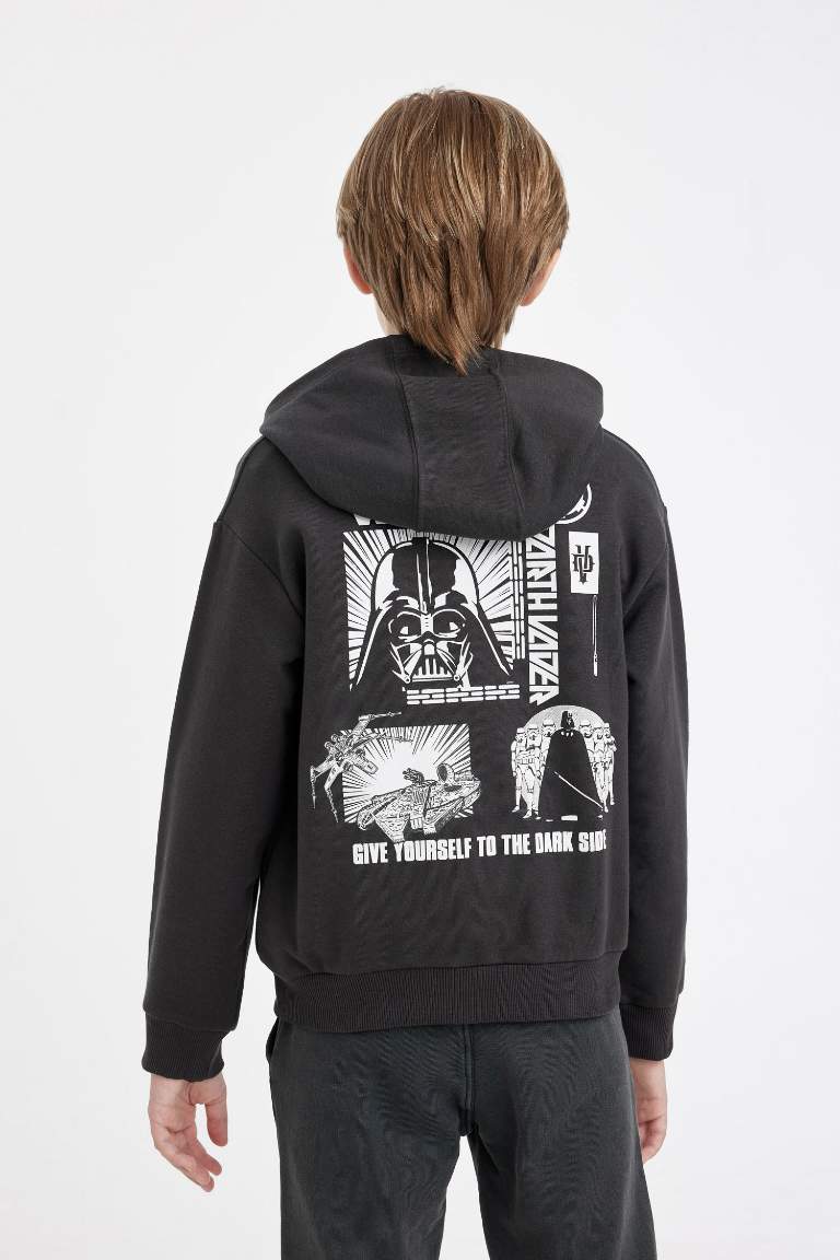 Boy Star Wars Regular Fit Back Printed Sweatshirt