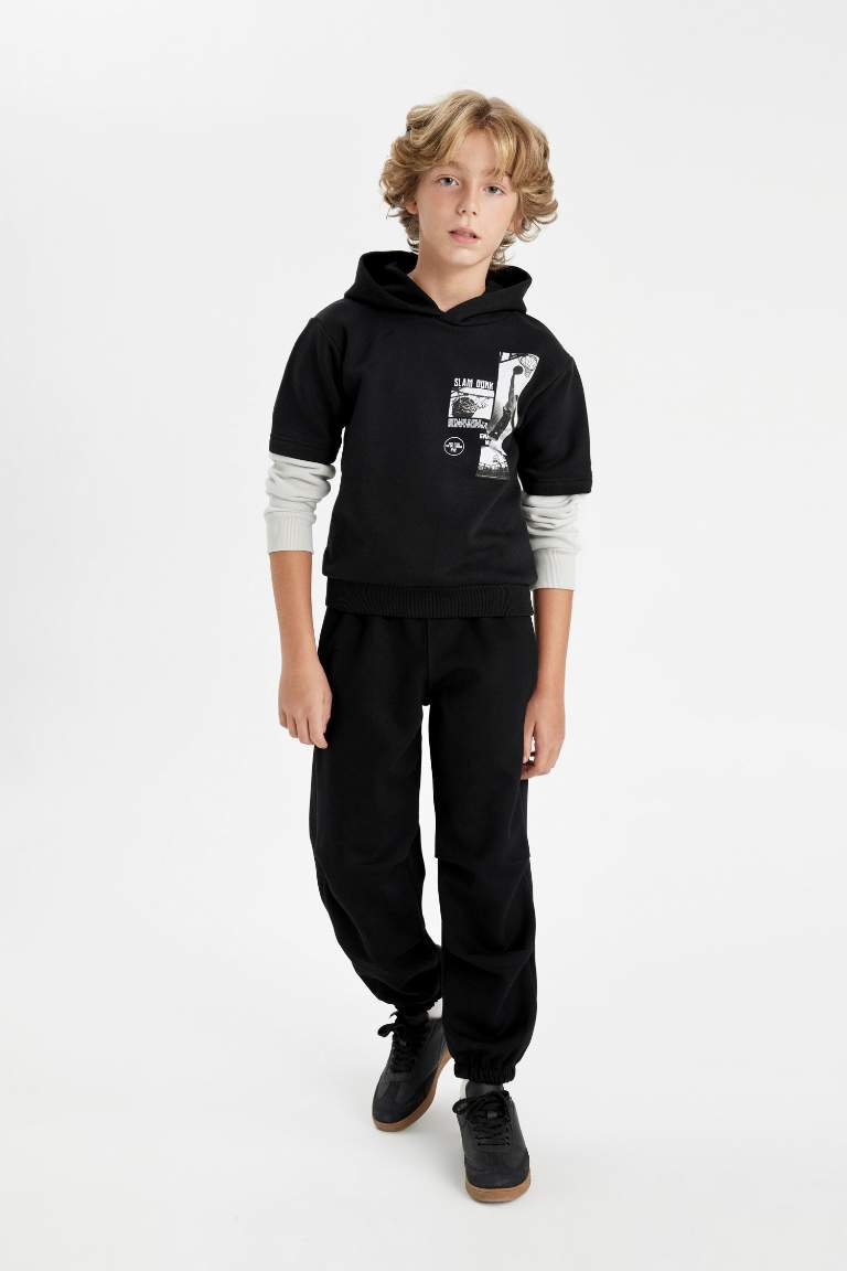 Boy Regular Fit Hooded Sweatshirt