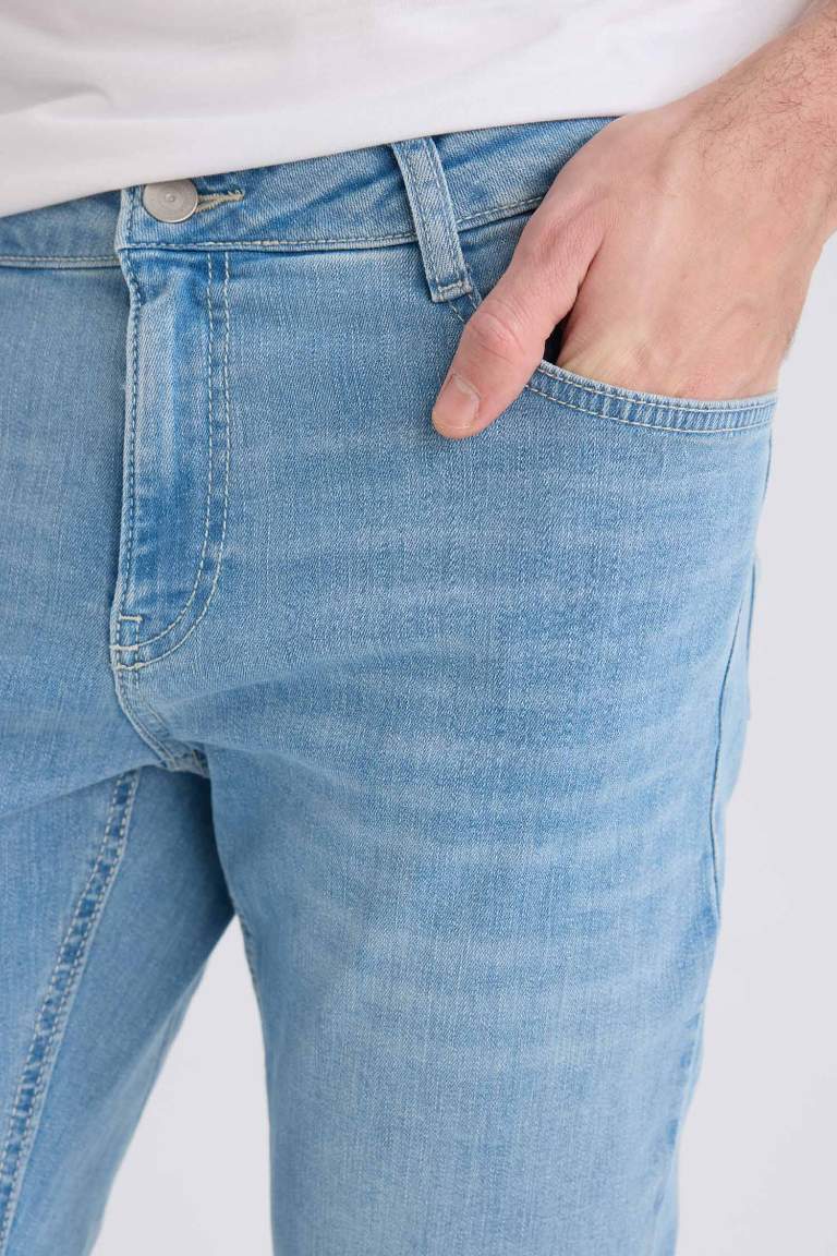 Carlo Skinny Fit Ekstra Dar Kalıp Normal Bel Ekstra Dar Paça Jean Pantolon