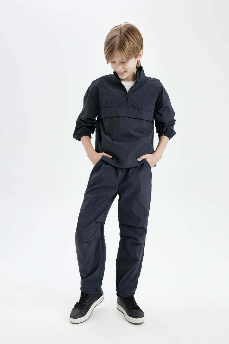 Boy Jogger Leg Parachute Pants