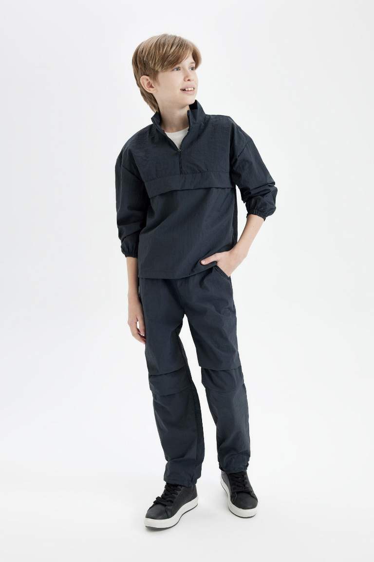 Boy Jogger Leg Parachute Pants