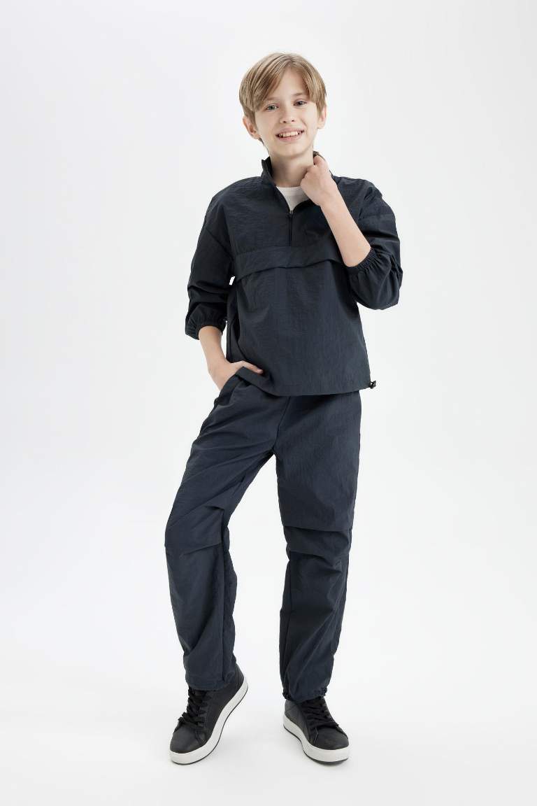 Boy Jogger Leg Parachute Pants