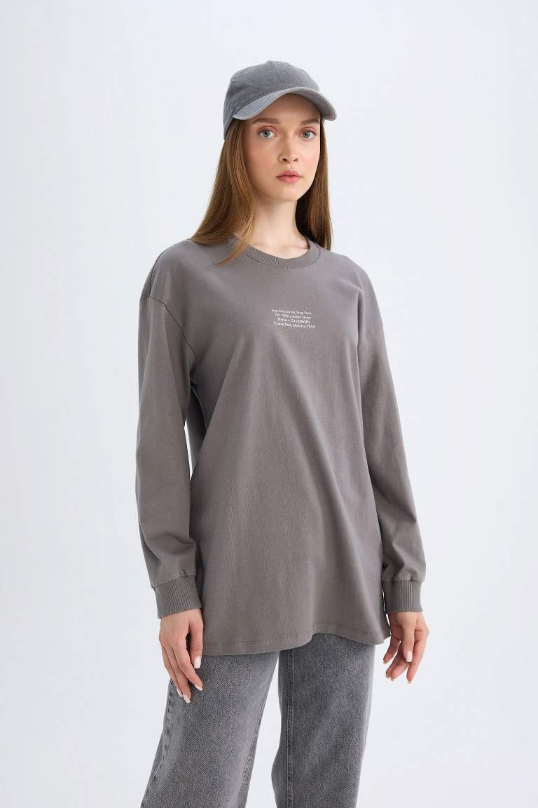 Regular Fit Long Sleeve Tunic