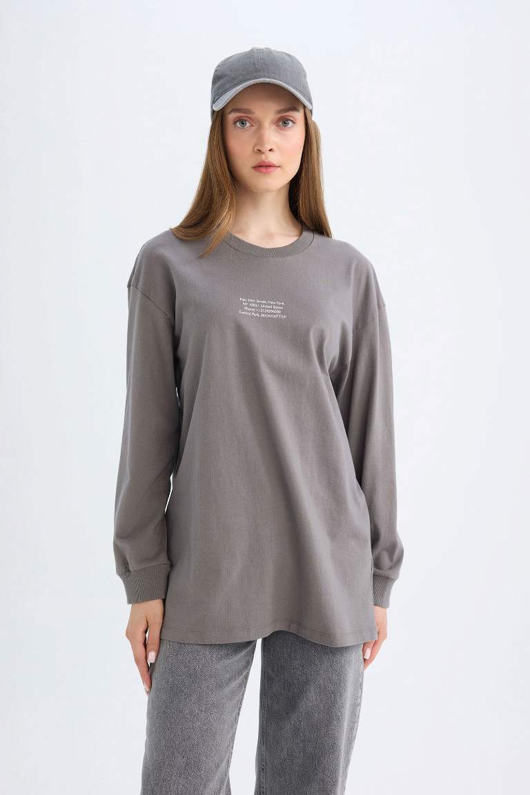 Regular Fit Long Sleeve Tunic