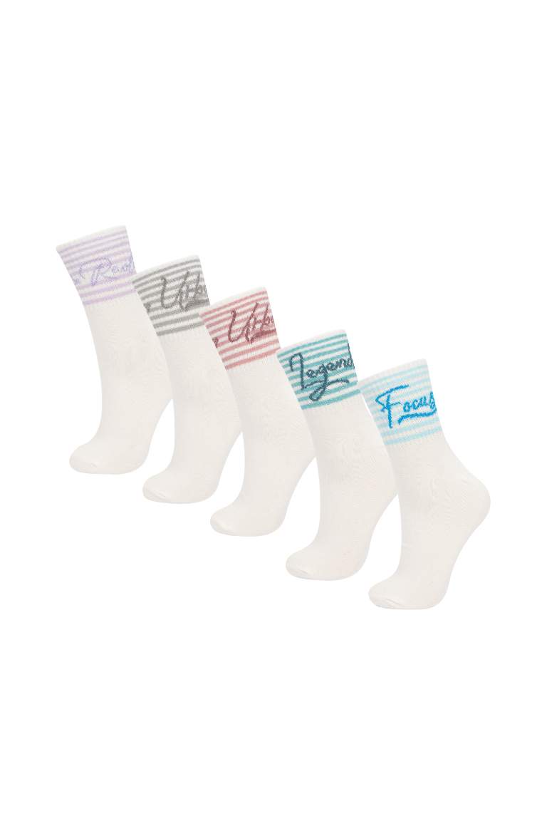 Woman 5 Piece Long sock