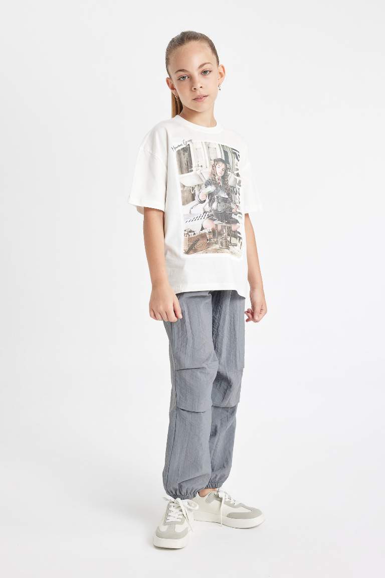 Girl Parachute Jogger Trousers