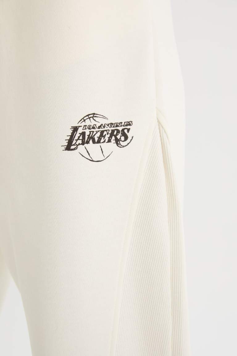 Штаны NBA Los Angeles Lakers с резинкой на талии, DeFactoFit