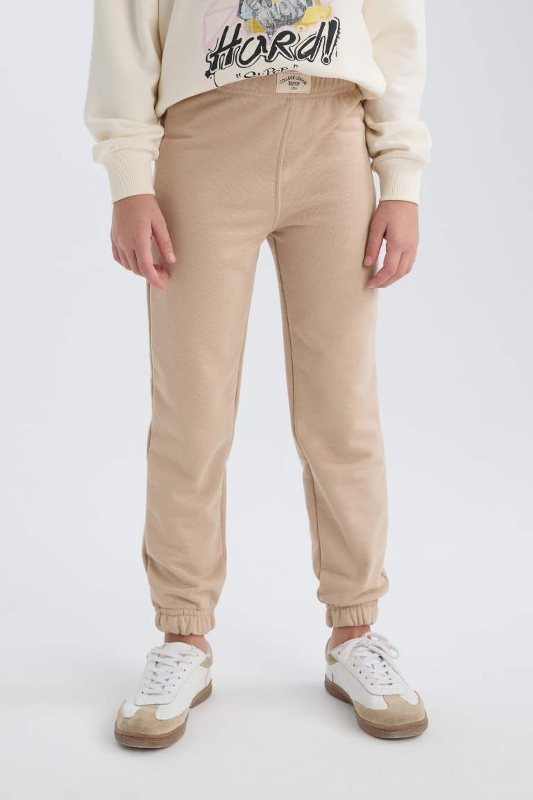 Girl Elastic Waist Jogger Sweatpants