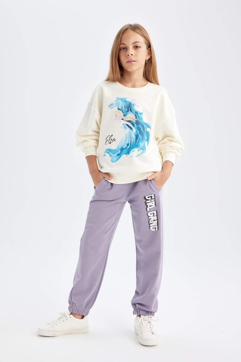 Girl Printed Jogger Sweatpants