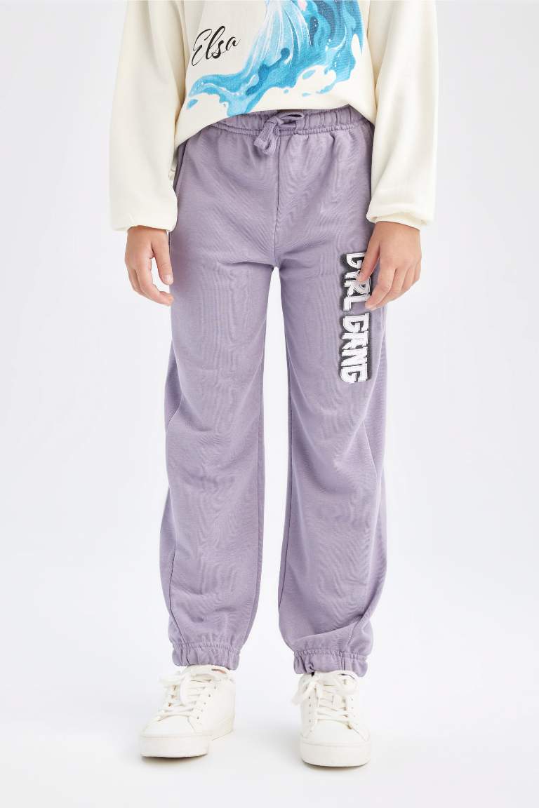 Girl Printed Jogger Sweatpants