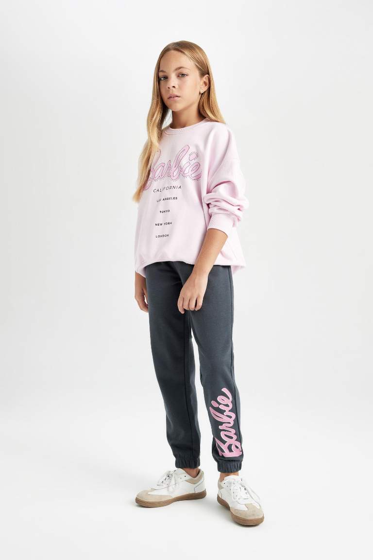 Girl Barbie Jogger Sweatpants