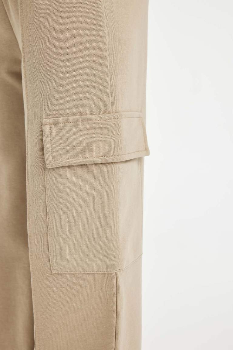 Pantalon Cargo large à poches pour Fille