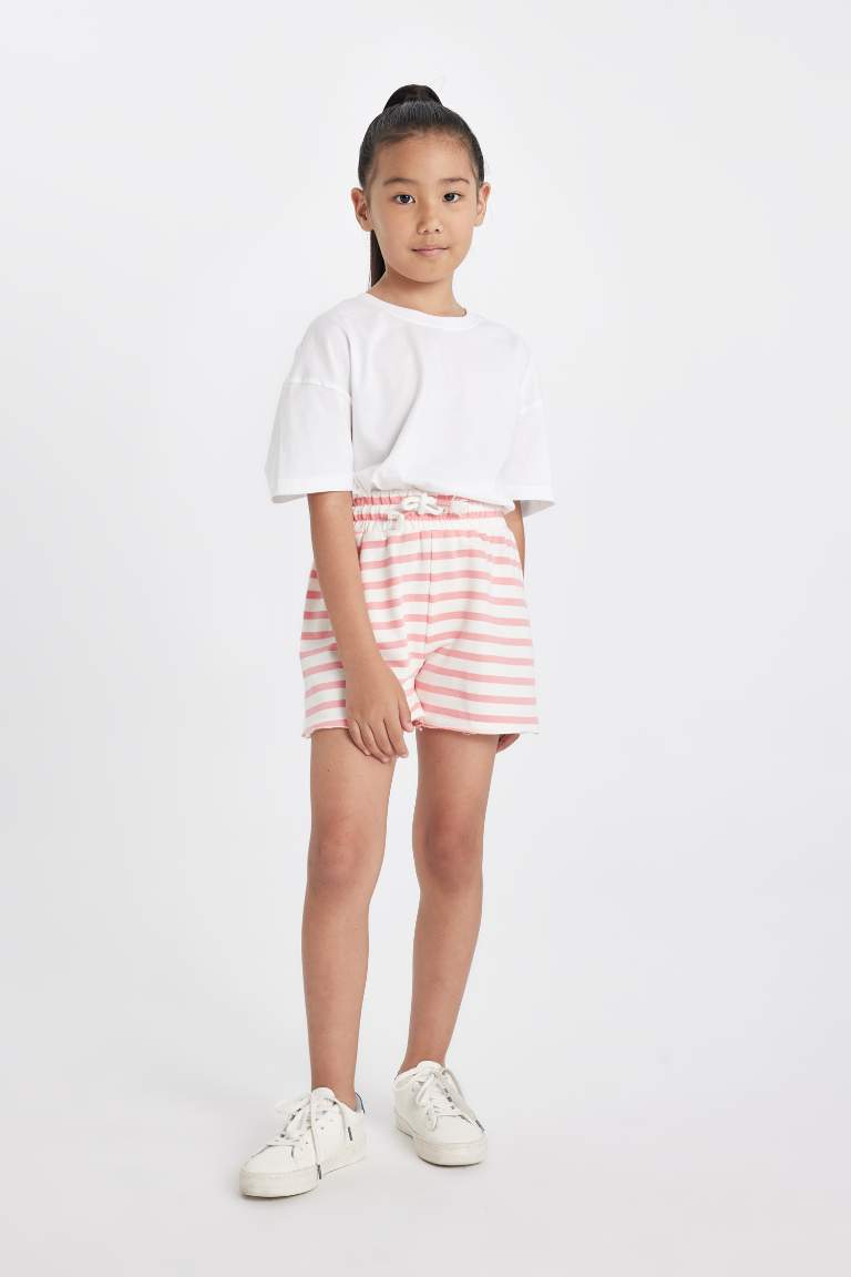 Girl Striped Shorts