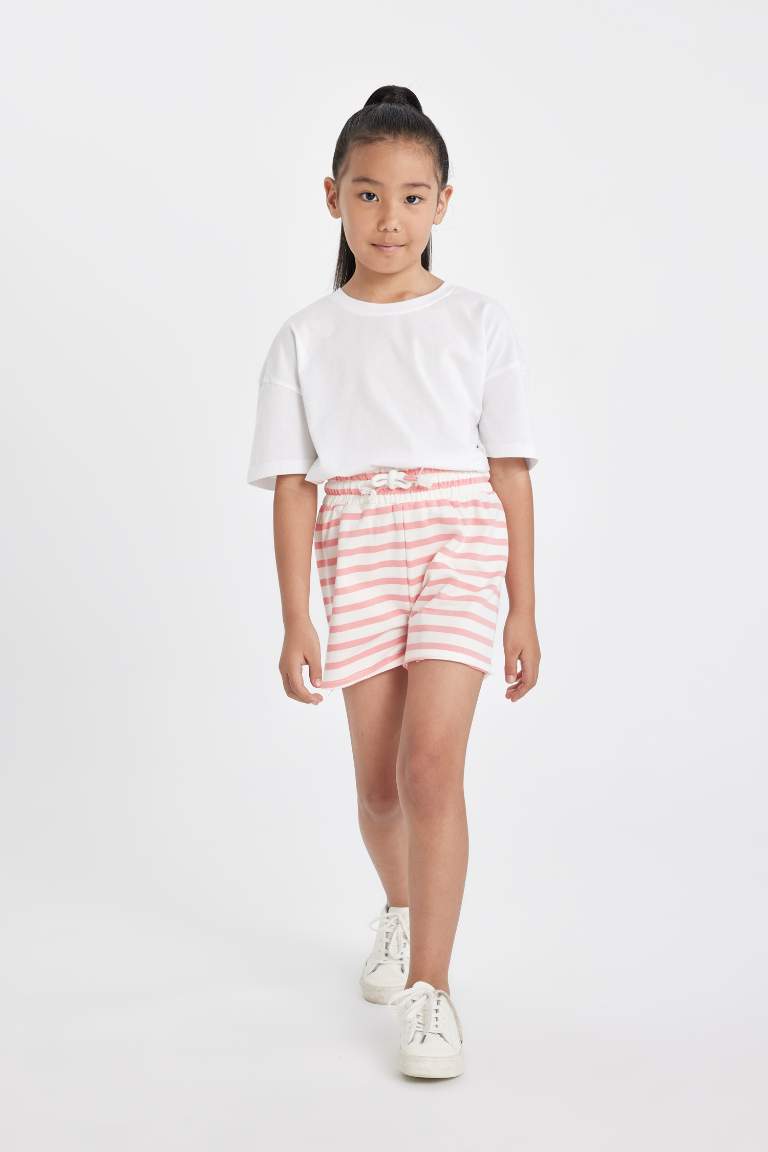 Girl Striped Shorts