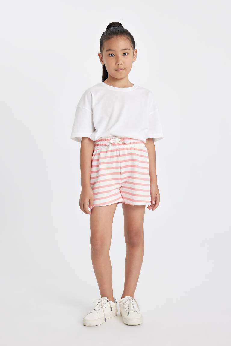 Girl Striped Shorts