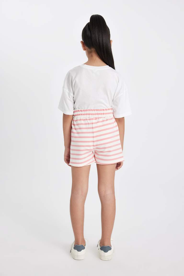 Girl Striped Shorts