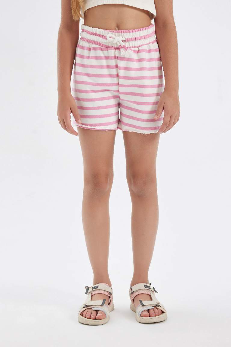 Girl Striped Shorts