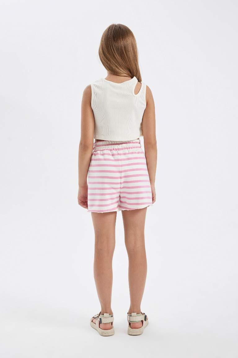 Girl Striped Shorts