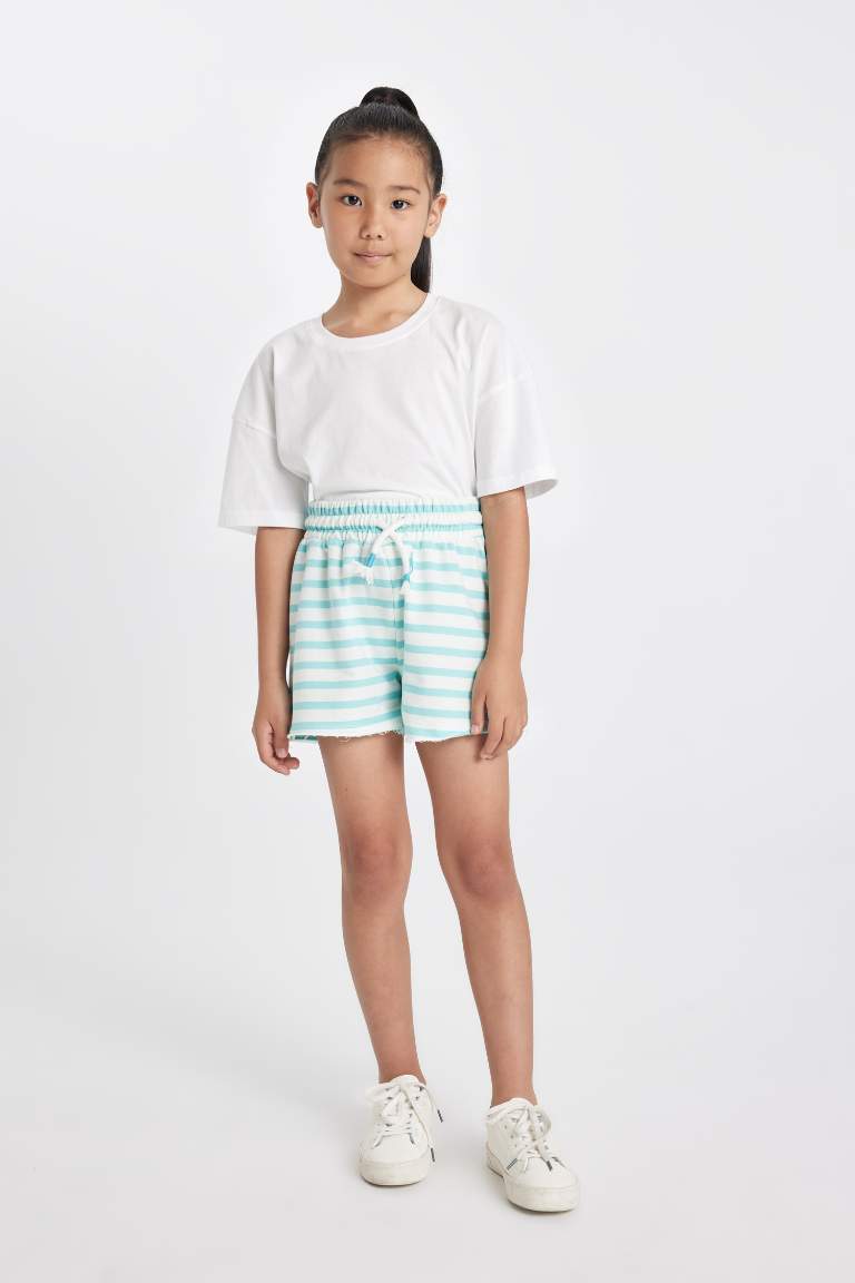 Girl Striped Shorts