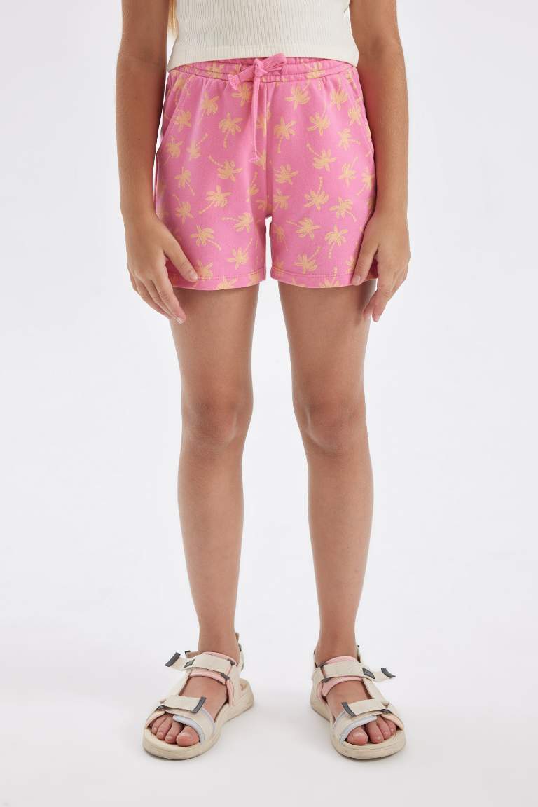 Girl Patterned Shorts