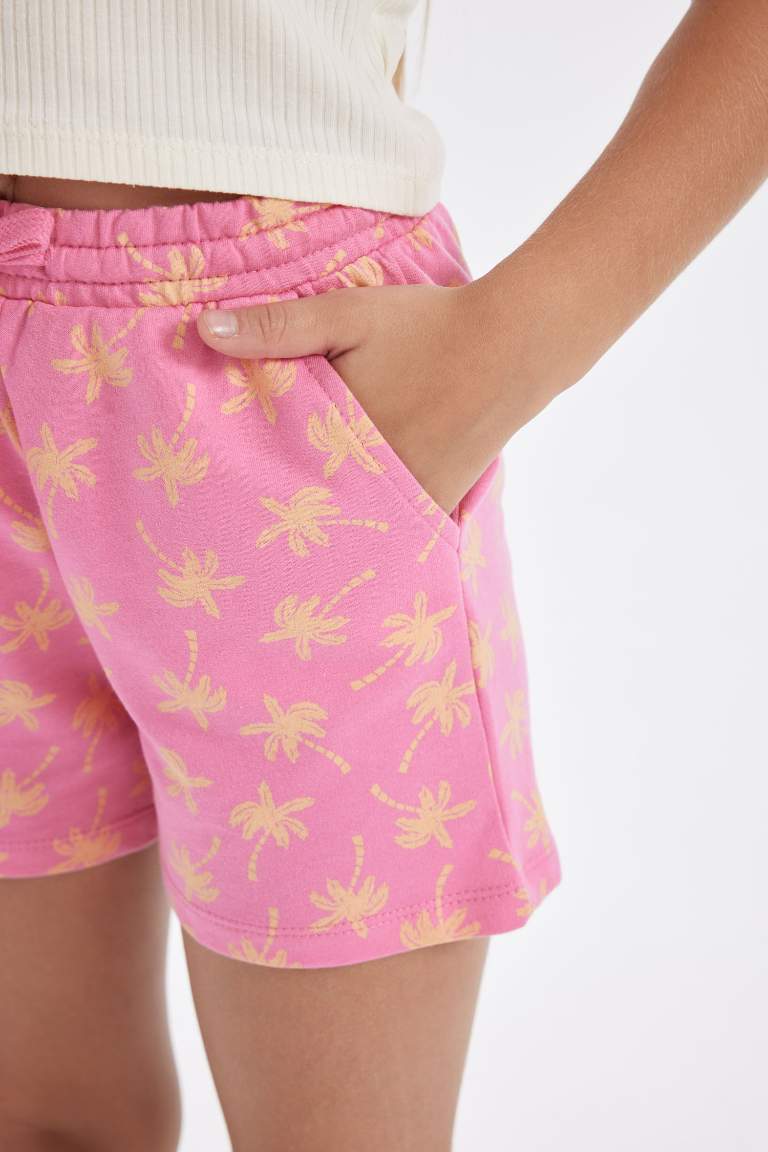 Girl Patterned Shorts