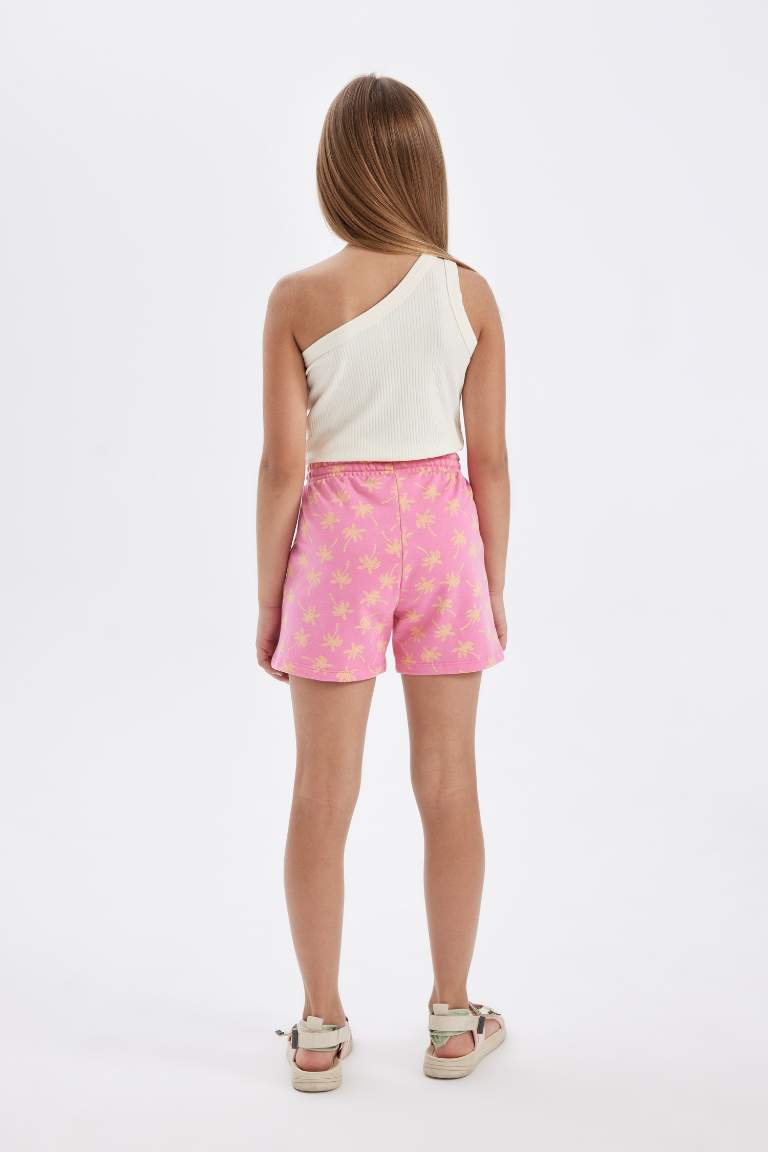 Girl Patterned Shorts