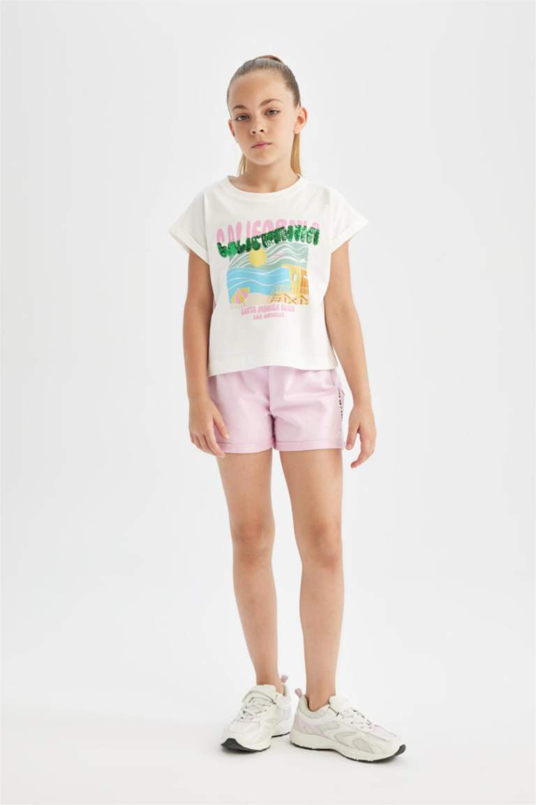Girl Printed Shorts