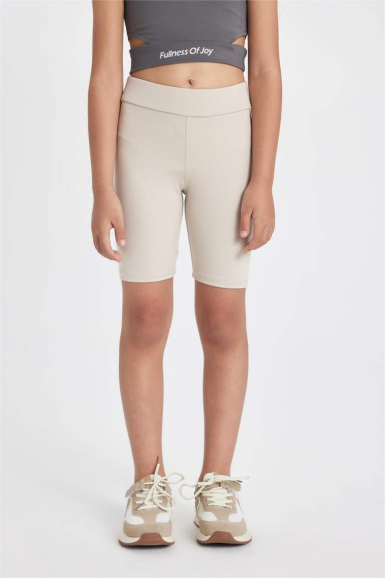 بنطلون ليجن بناتي بايكر مضلع