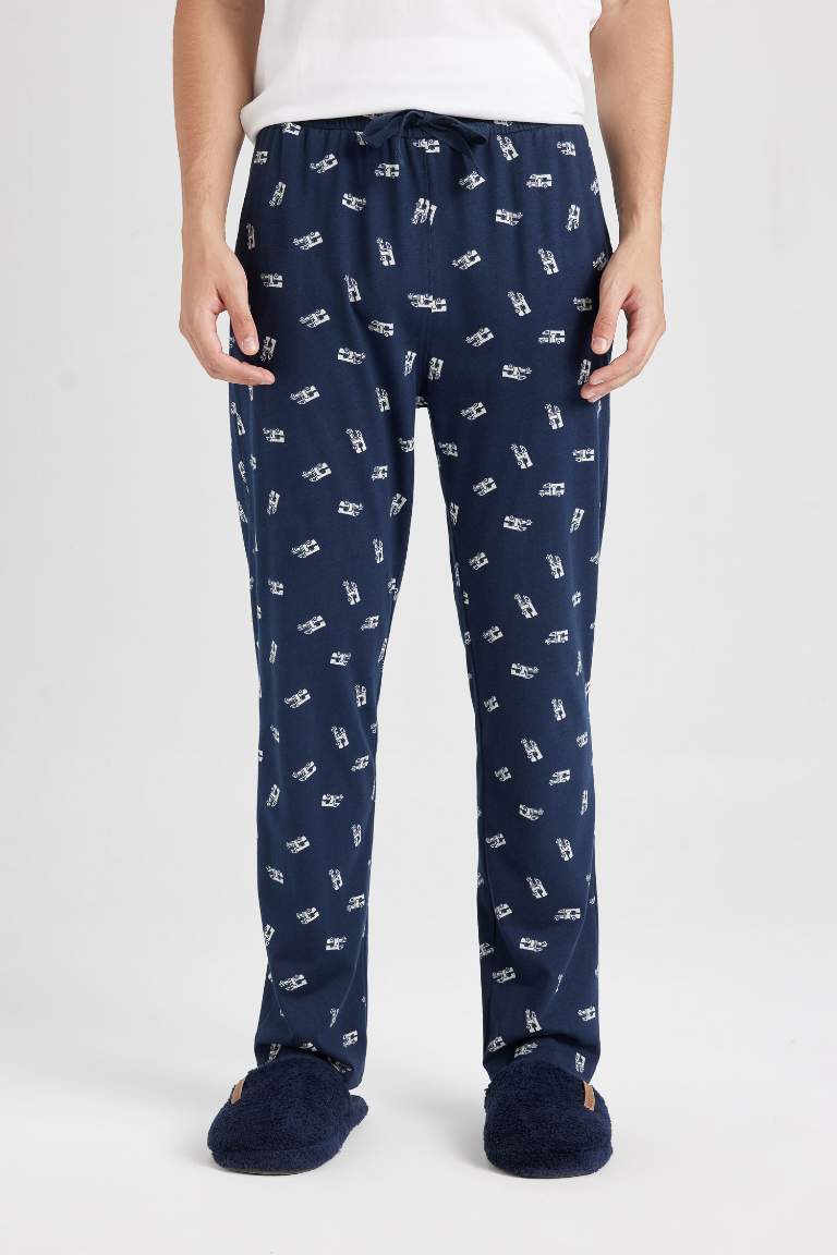 Ensemble de pyjama pour garçon avec t-shirt à col rond et pantalon avec motifs