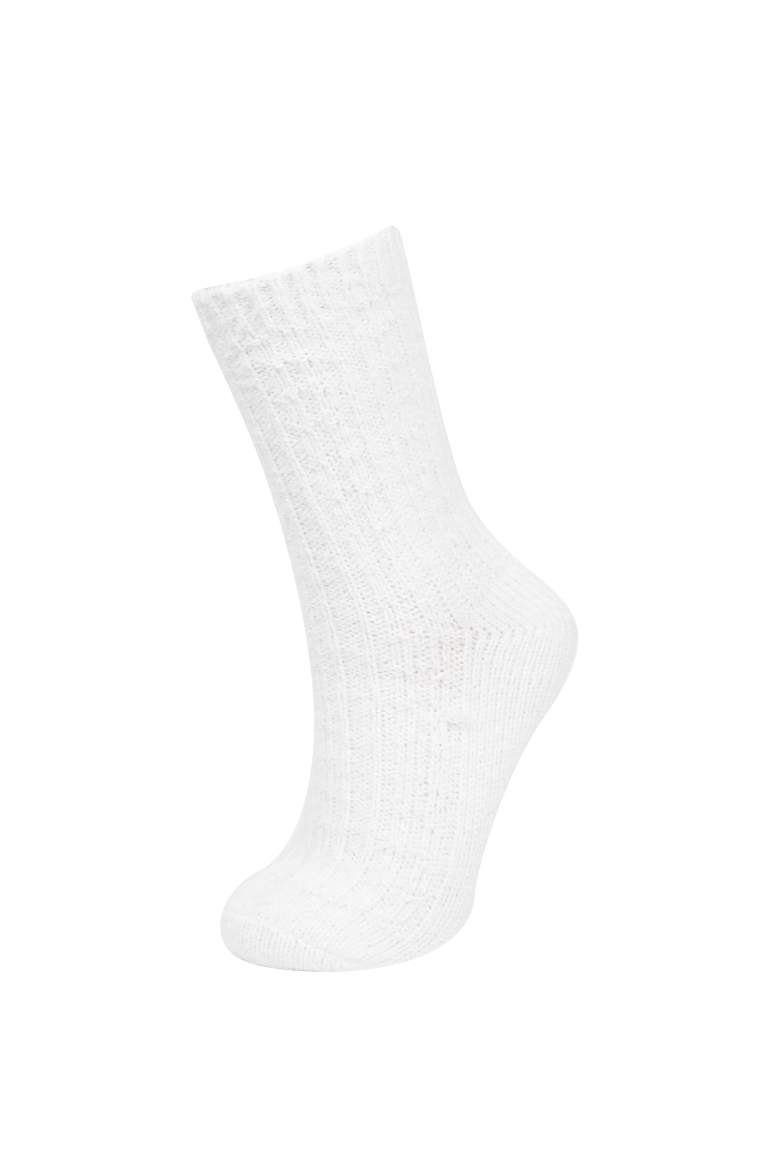 Lot de 2 paires de chaussettes d'hiver longues pour femme