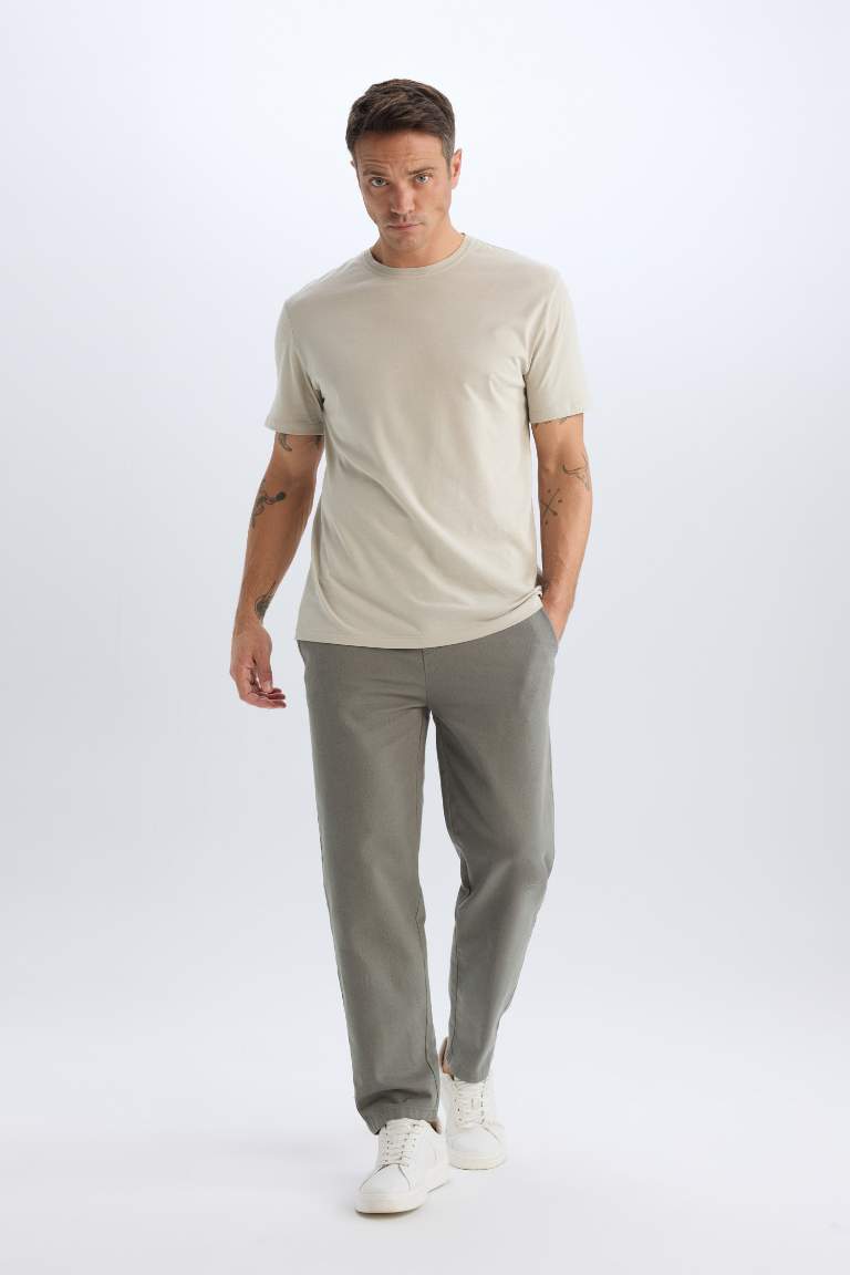 Regular Fit Summer Cotton Joggers