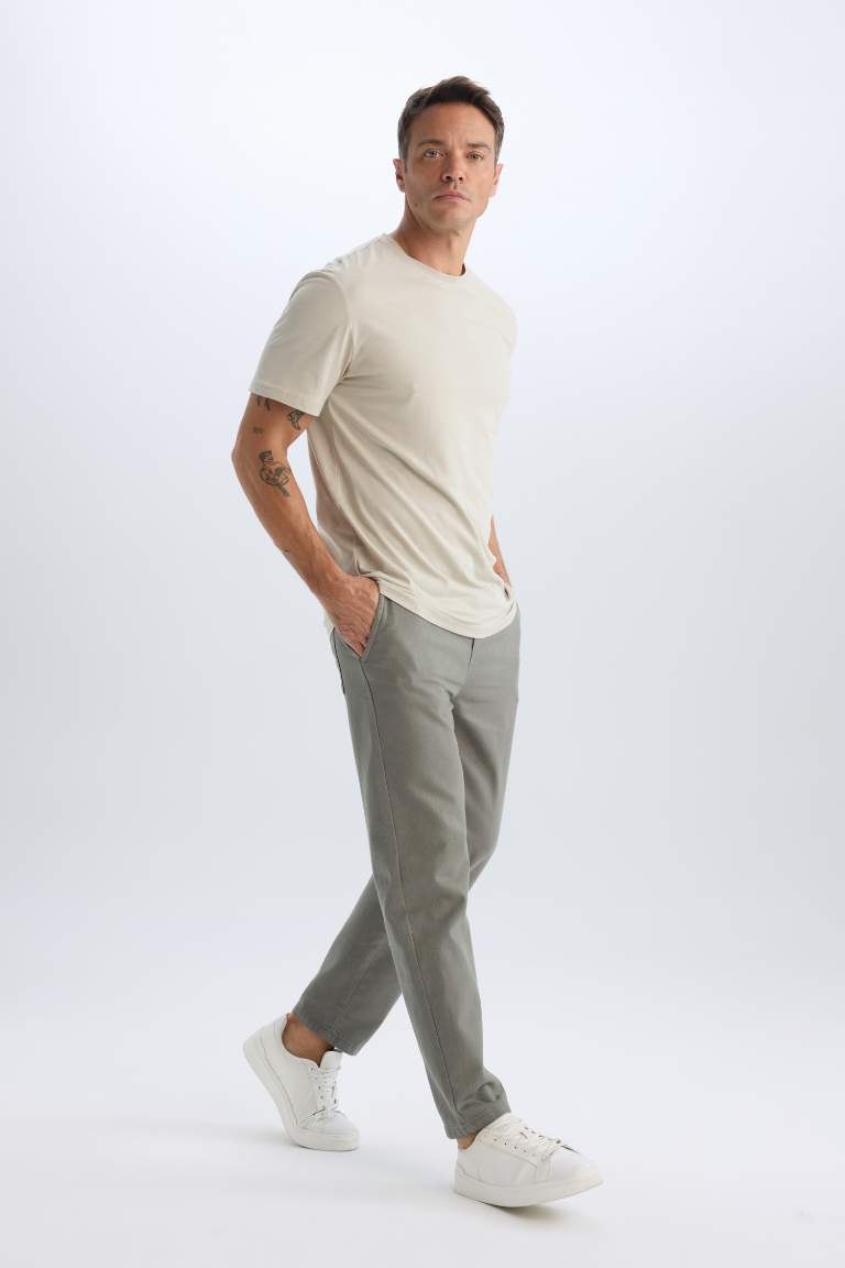 Regular Fit Summer Cotton Joggers