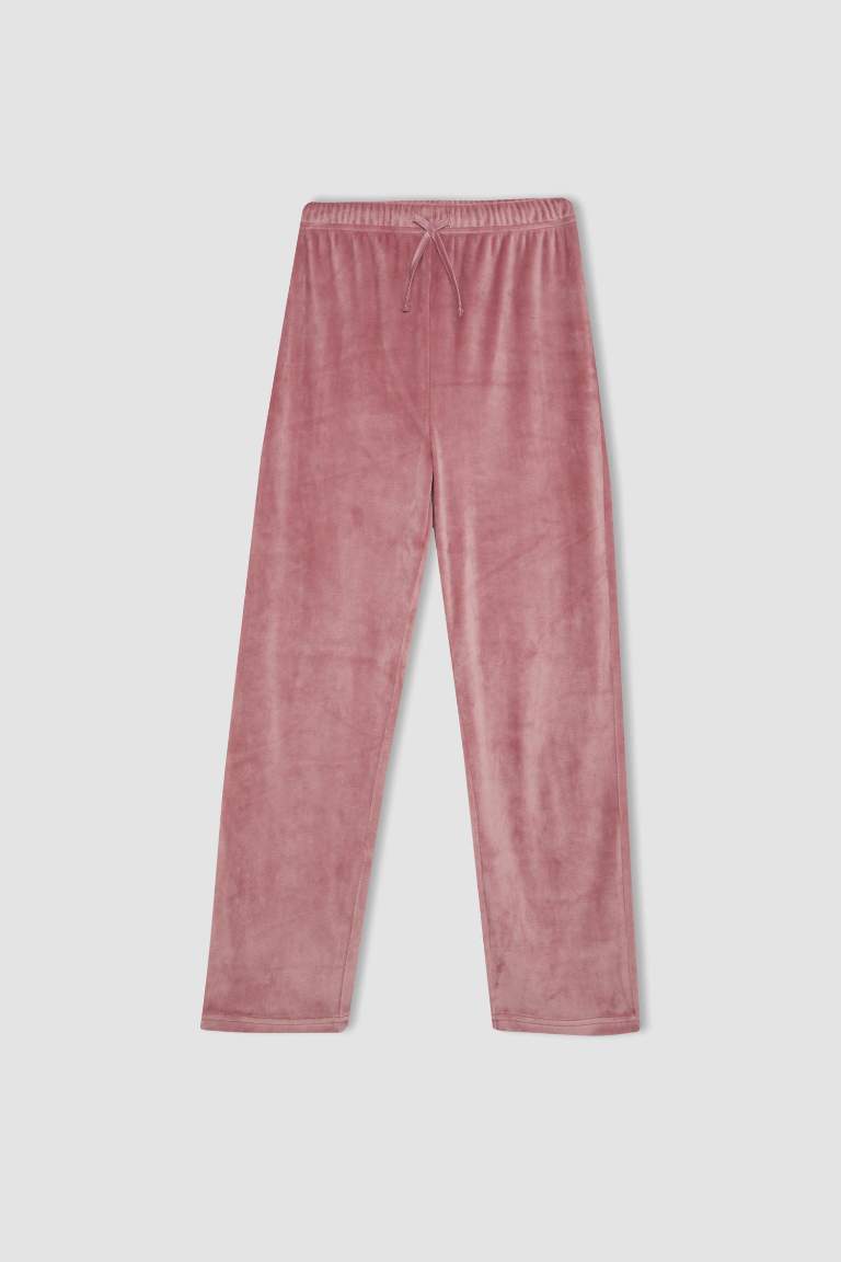 Ensemble de pyjama: Haut à manches longues et pantalon à coupe régulière pour fille