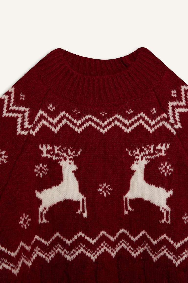 Christmas Themed Crew Neck Pullover