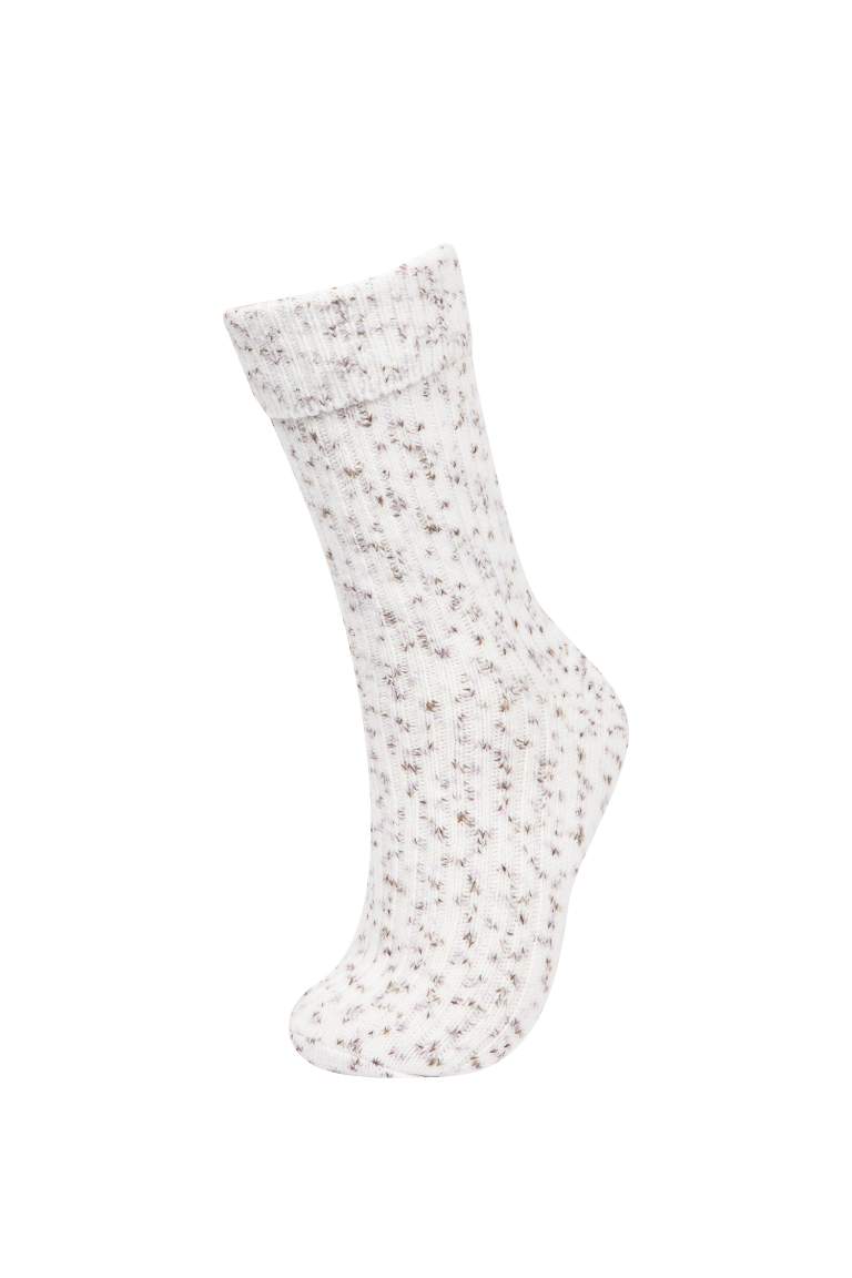 Lot de 2 paires de chaussettes d'hiver longues pour femme