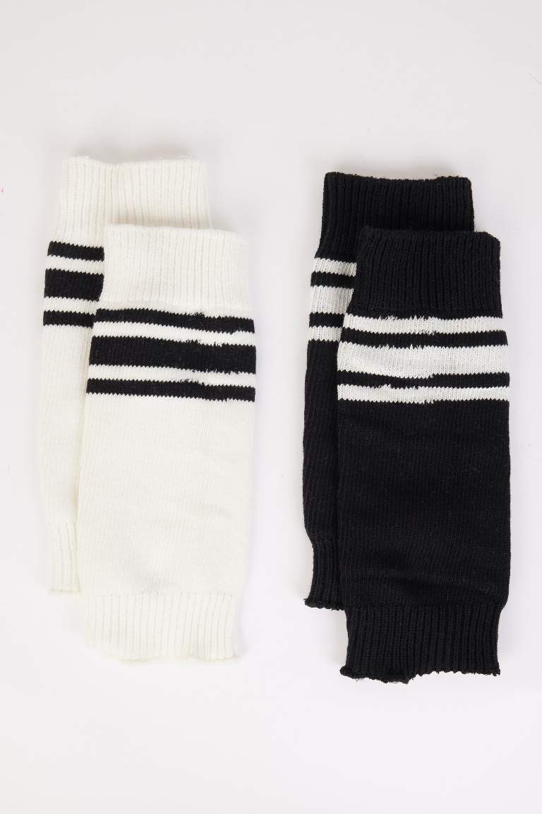 Woman 2 Piece Cotton Long Socks