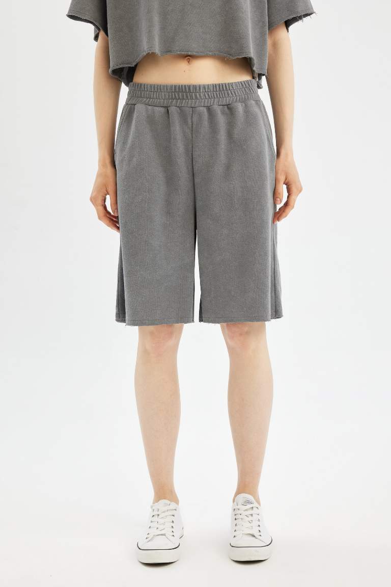 Thick Sweatshirt Fabric Shorts