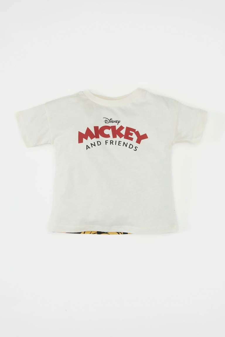 Baby Boy Disney Mickey & Minnie Short Sleeve T-Shirt