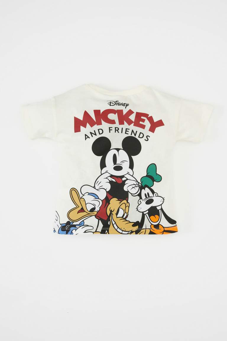 Baby Boy Disney Mickey & Minnie Short Sleeve T-Shirt