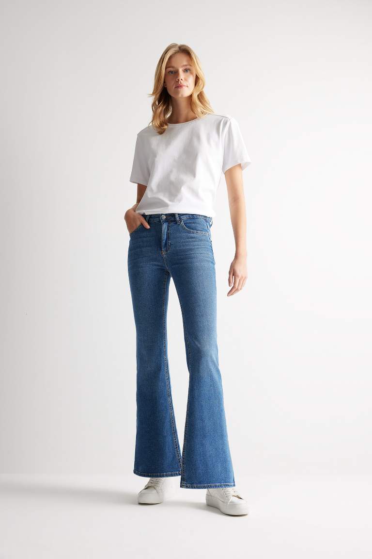 Mia Normal Waist Long Jeans