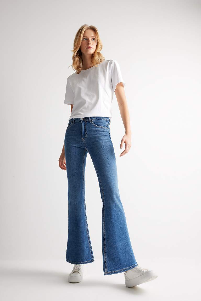 Mia Normal Waist Long Jeans