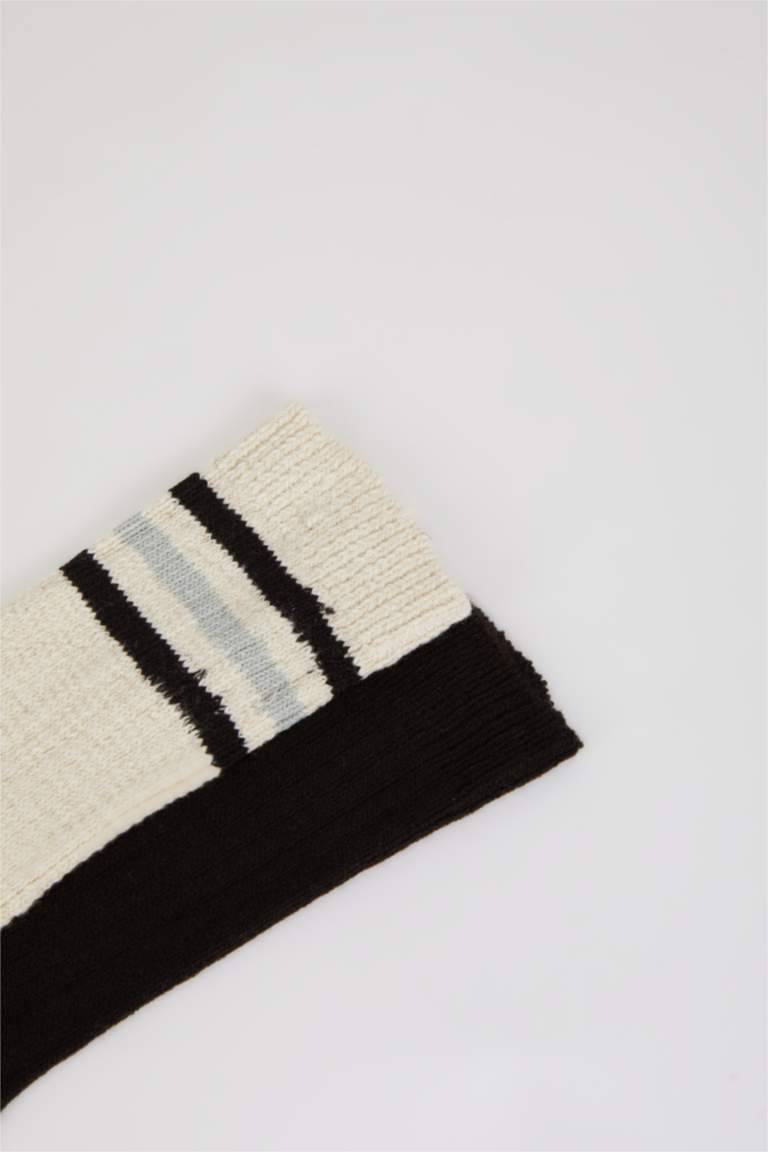 Lot de 2 paires de Chaussettes longues en coton pour homme