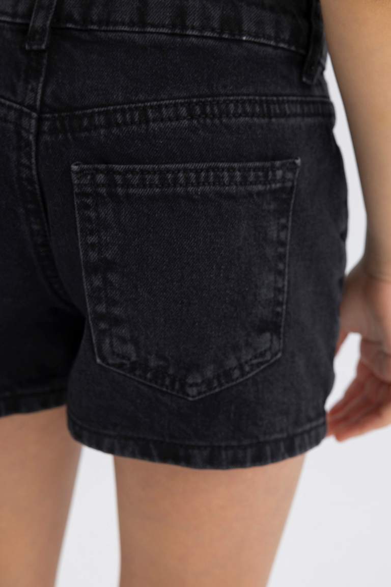 Girl Mom Fit Jean Shorts