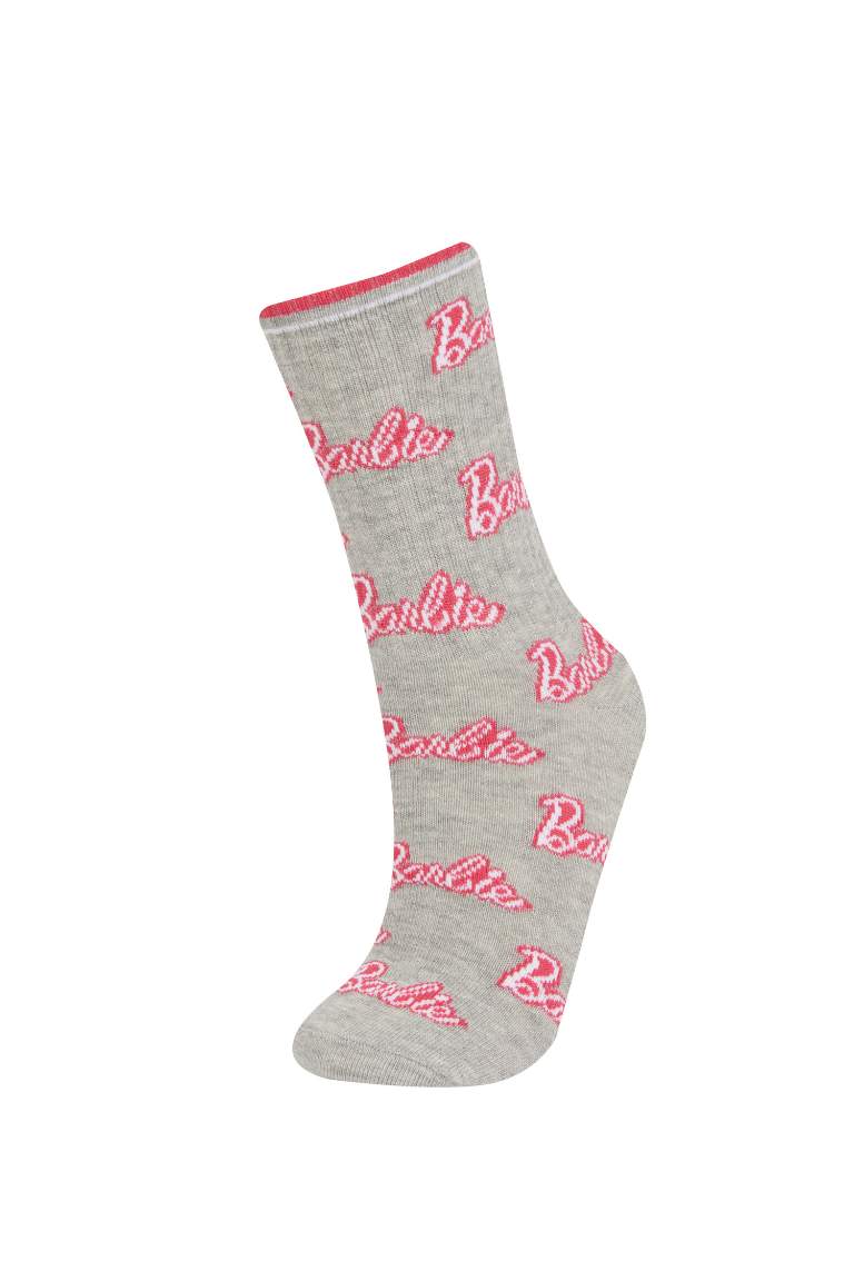 Girl Barbie 2 Piece Cotton Long Socks