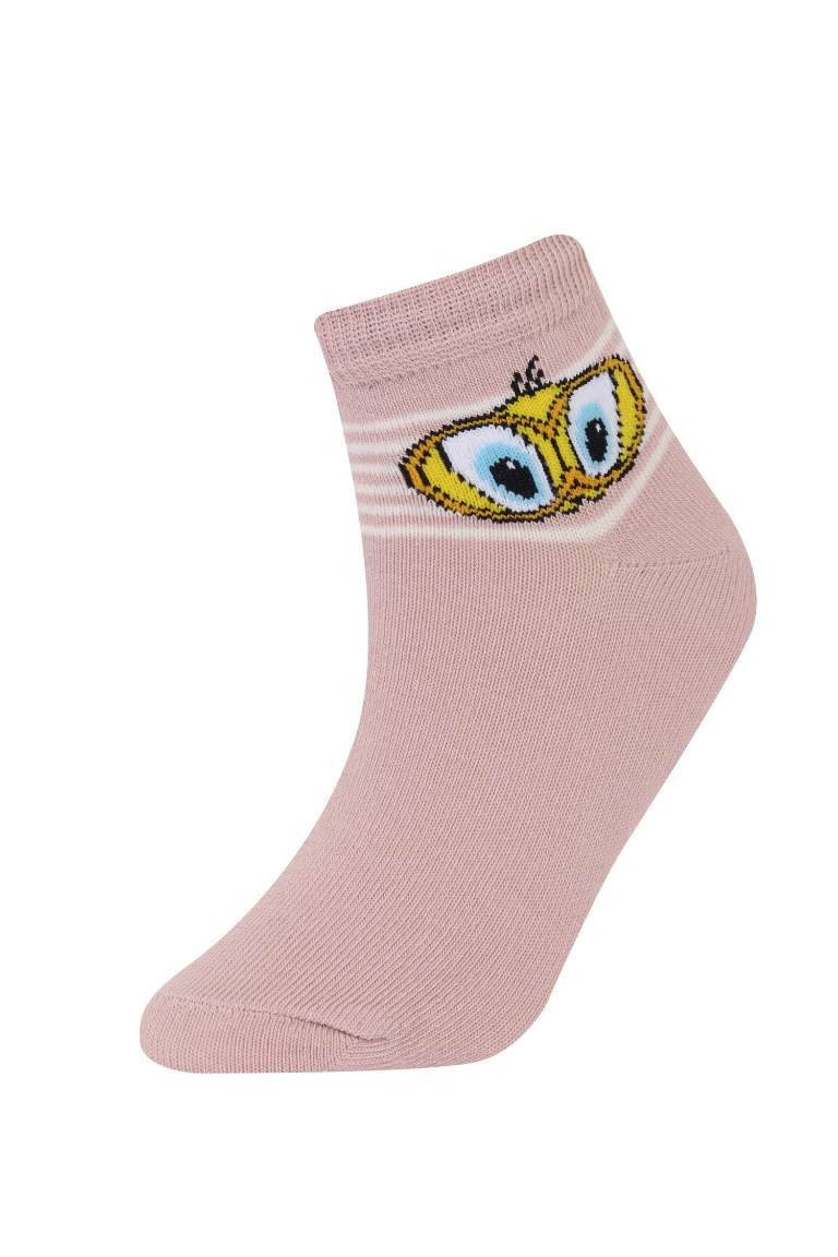 Girl Looney Tunes Licensed 3 piece Short Socks