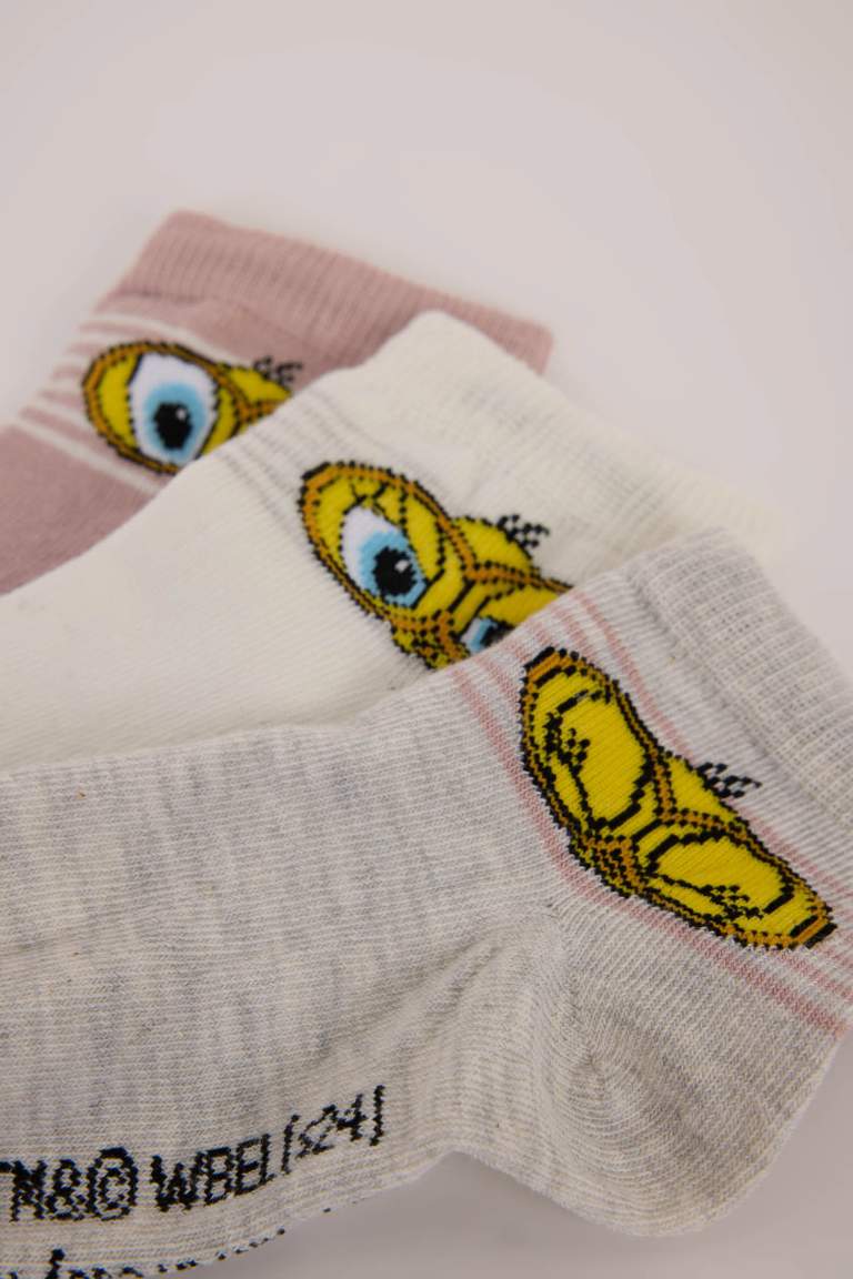 Girl Looney Tunes Licensed 3 piece Short Socks