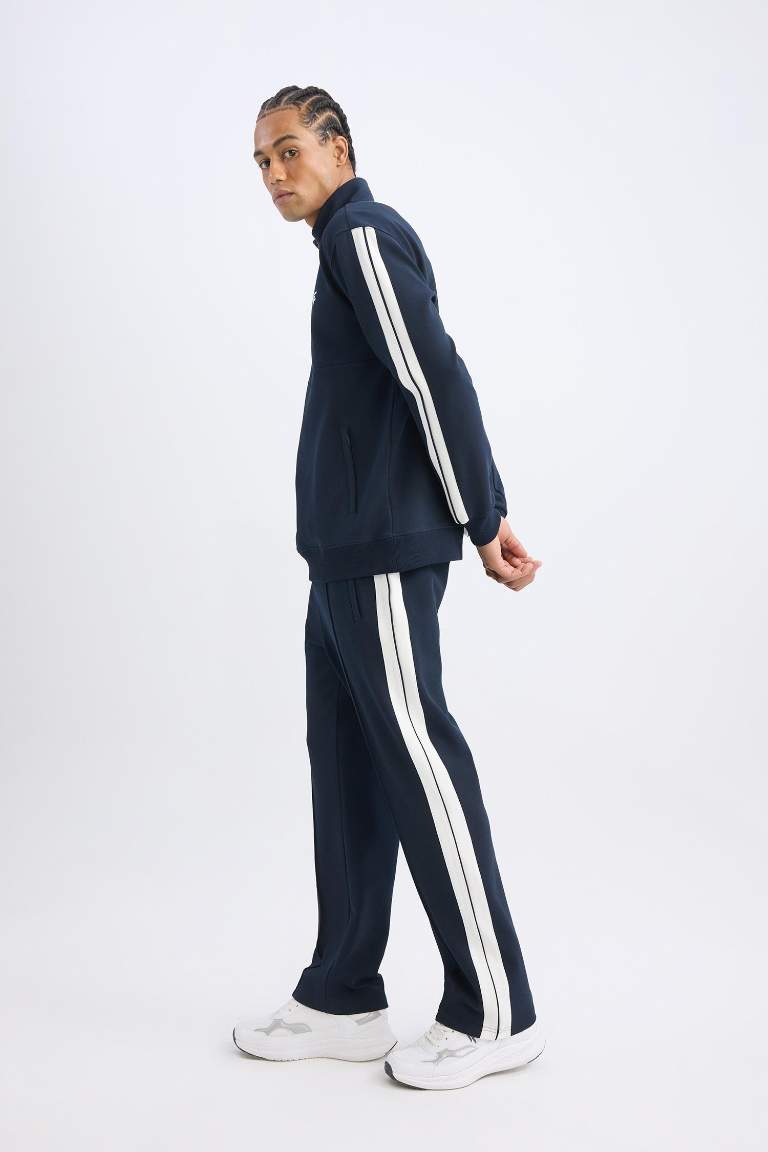 DeFactoFit Sporcu Jogger Eşofman Altı Standart Fit Standart Paça Beli Lastikli Cepli