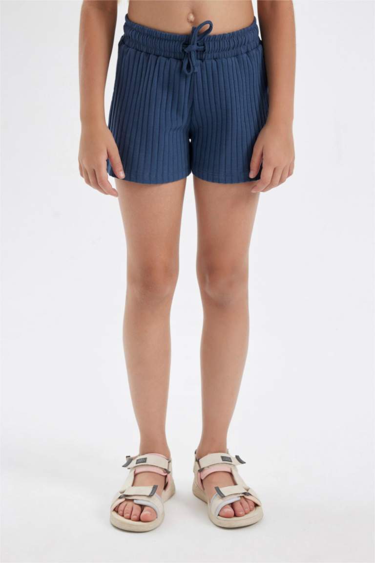 Girl Ribbed Camisole Shorts