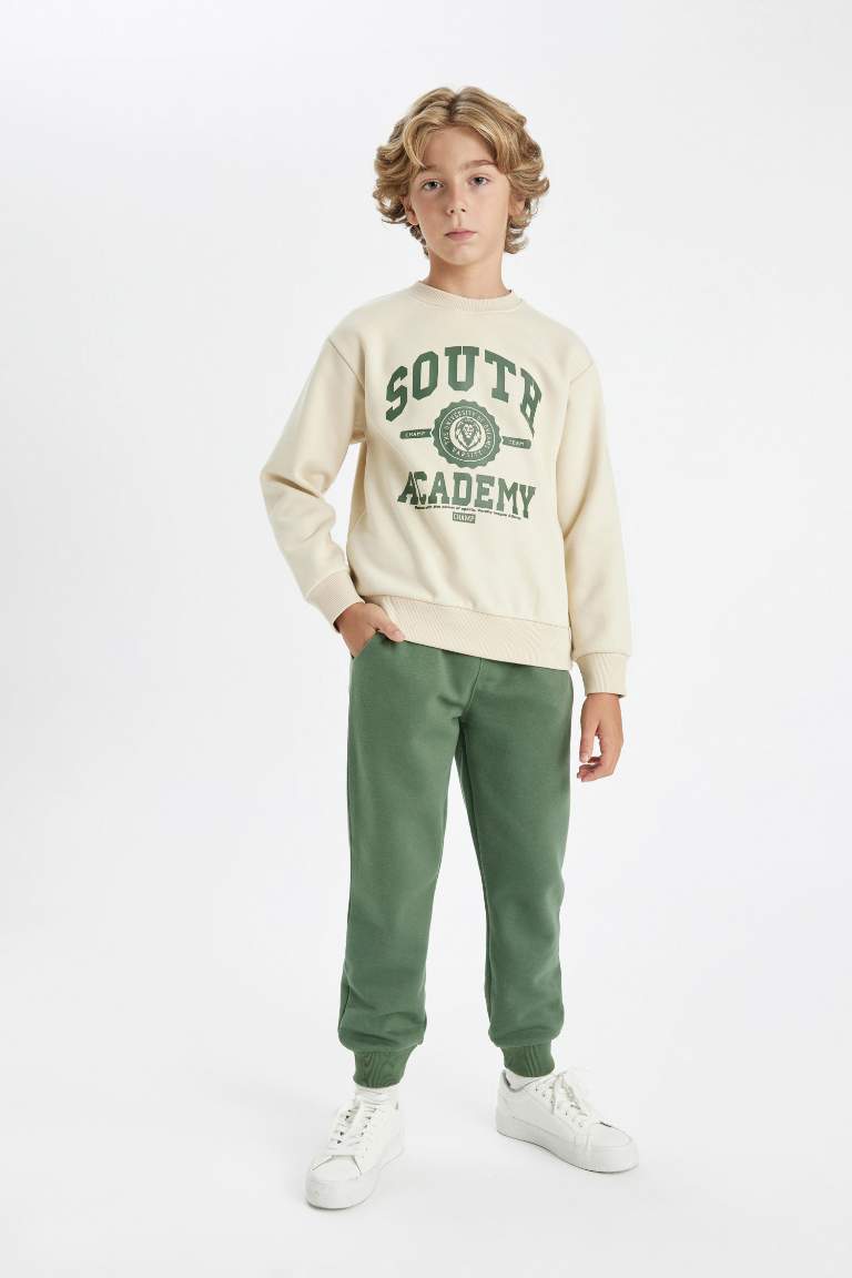 Ensemble Sweat-shirt imprimé et Sweatpants pour Garçon