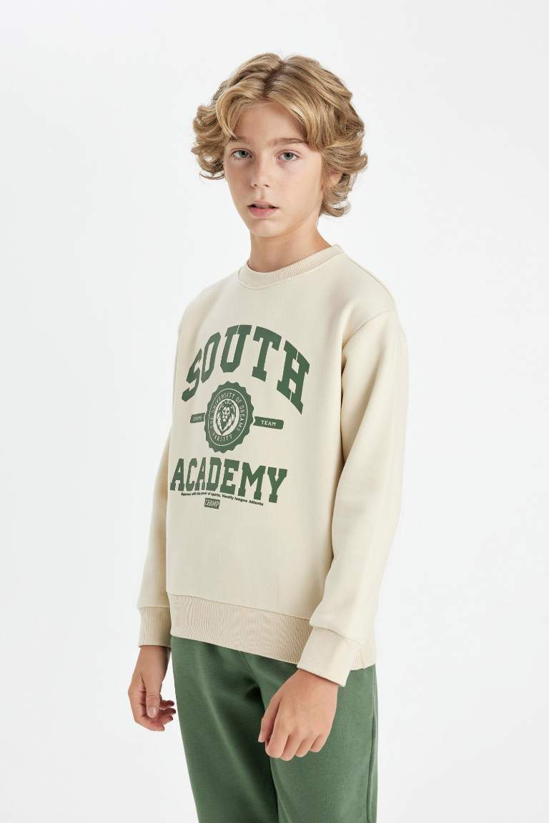Ensemble Sweat-shirt imprimé et Sweatpants pour Garçon